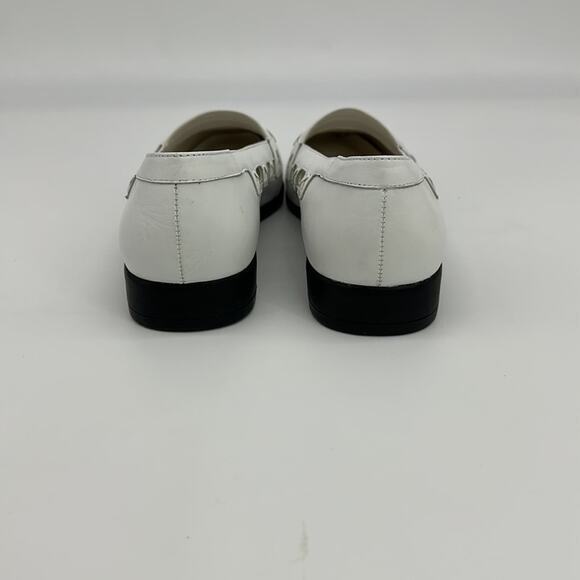 Bellini Sport white loafers size 7.5 - Picture 4 of 8